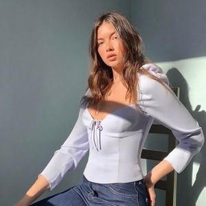 Aritzia WILFRED NOVELLA BLOUSE